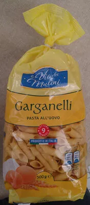 garganelli le vie dei mulini, zanini 500 g, code 8051763000327