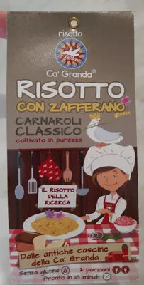 risotto con zafferano ca' granda 215 g, code 8053800930147