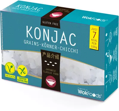 Konjac grains (riz) Wokfoods 200 g, code 8053904630028