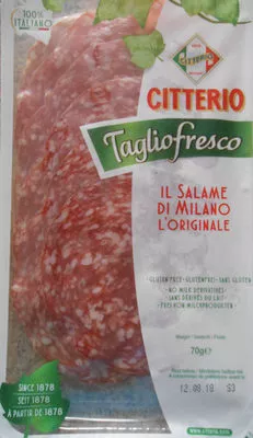 Saucisson de Milan (salami) Citterio 70 g, code 80551072