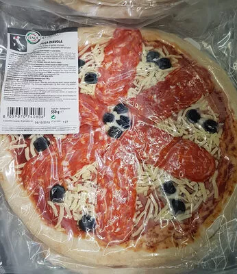 PizzDiavola L'italie Des Pizzas 550 g, code 8059070740806