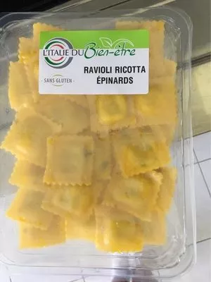 Ravioli ricota épinard L'Italie du bien-être , code 8059070741407