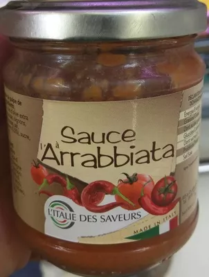 Sauce à l'Arrabiata L'Italie des Saveurs 180 g, code 8059070741568