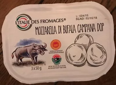 Mozzarella Di Bufala Campana Dop L'Italie des Fromages, Galileo, Podere dei Leoni 150 g, code 8059070742190