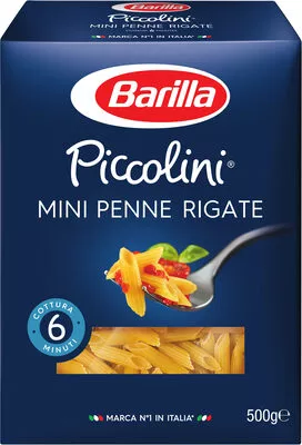 Pâtes Mini Penne Rigate Barilla, Barilla Piccolini 500 g, code 8076809521581