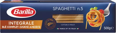 Pâtes Spaghetti au blé complet Barilla 500 g, code 8076809529419