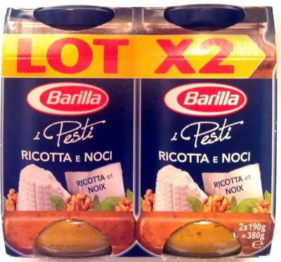 Pesto Ricotta e Nocci Barilla 380 g (2 x 190 g), code 8076809546669