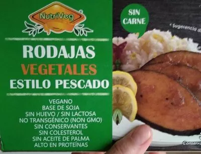 Rodajas vegetales estilo pescado nutriveg , code 8260819320016