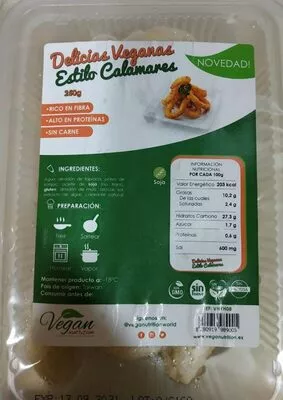 Delicias Veganas estilo calamar  , code 8280919989005