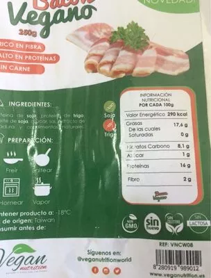 Bacon vegano  , code 8280919989012