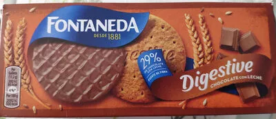 Galletas Digestive con chocolate con leche Fontaneda , code 8410000808940