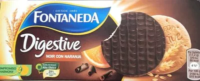 Digestive chocolate negro y naranja Fontaneda 300 g, code 8410000825220