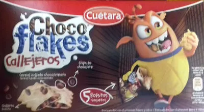 Choco flakes callejeros Cuétara 250 g (5 x 50 g), code 8410014320834