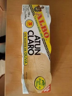 Atún claro en aceite de oliva Albo 144 g (195 g), code 8410032002804