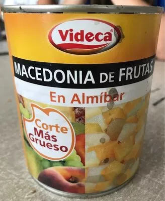 Macedonia de frutas en almíbar Videca , code 8410037990199