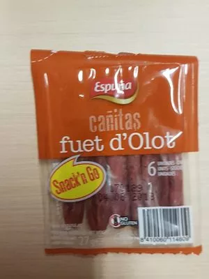 Cañitas De Fuet D'olot 27GR Espyna, Espuna 6, code 8410060114609