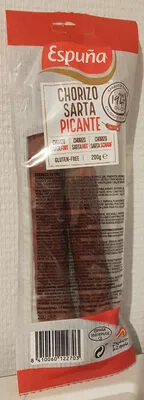 Chorizo Sarta Picante Espuña, Esteban Espuña 200g, code 8410060122703