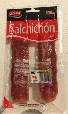 Saucisson - Salchichón 66 tranche Espuña 100 g, code 8410060381902