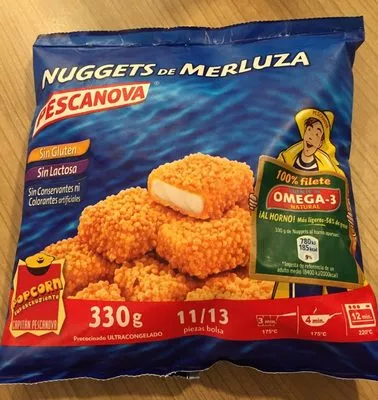 Nuggets de merluza Pescanova 330 g, code 8410063066325