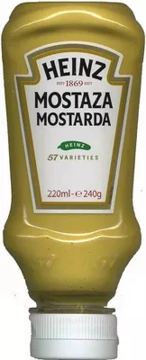 Salsa de mostaza "Heinz" Heinz 240 g, 220 ml, code 8410066120642