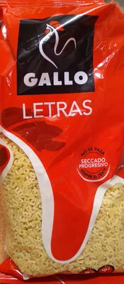 Sopa de letras Gallo 250 g, code 8410069001078