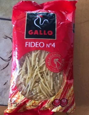 Pâtes fideo Gallo 250 g, code 8410069001320