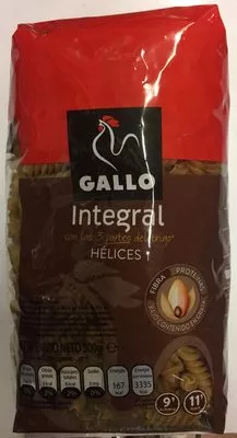 Hélices integral Gallo 500 g, code 8410069014276