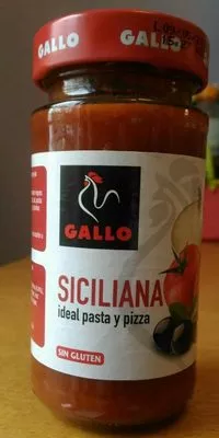 Salsa siciliana Gallo 260 g, code 8410069014948