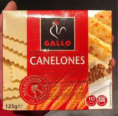 Canelones 20 Placas 125G Gallo , code 8410069016621