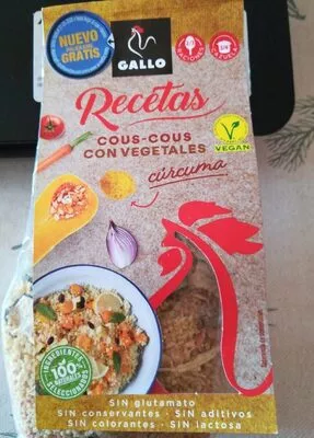 Cous Cous con vegetales Gallo , code 8410069062079