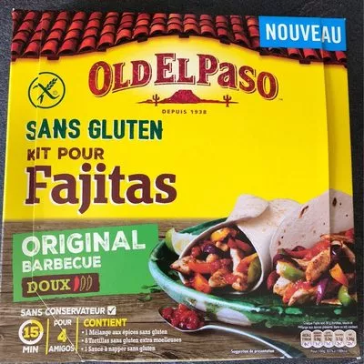 Kit pour fajitas sans gluten Old El Paso 462 g, code 8410076473950