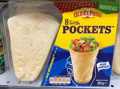 8 Tortilla Pockets Old El Paso 223 g, code 8410076474575