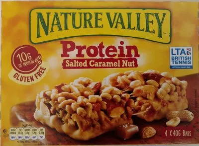 Nature Valley PRTN Salted Caramel Nut Bars 4X40G Nature Valley 160g, code 8410076610362