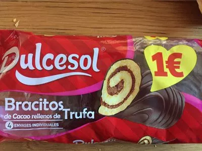 Bracitos cacao rellenos de trufa Dulcesol , code 8410087142173