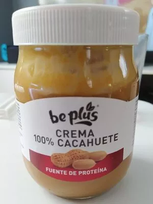 be plus - Crema 100% cacahuete Be Plus 500g, code 8410087552811