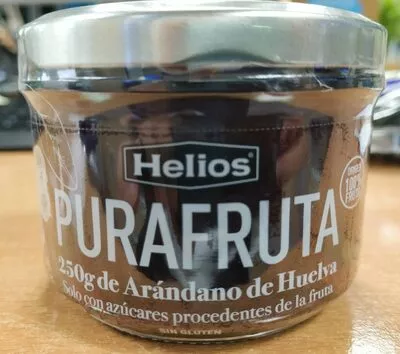 Purafruta mermelada de arándano de huelva sin gluten Helios , code 8410095038338