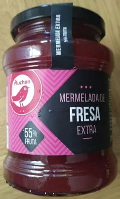 Mermelada de fresa extra Auchan , code 8410095039977