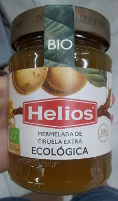 Mermelada de ciruela extra ecológica Helios 350 g, 314 ml, code 8410095500743