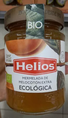 Mermelada de melocotón ecológica Helios 350 g, 314 ml, code 8410095506233