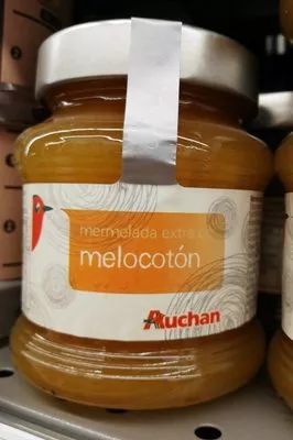 Confiture de pêche Auchan , code 8410095506318