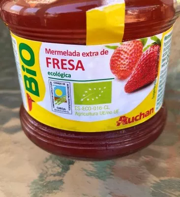 Mermelada de fresa Auchan , code 8410095506431