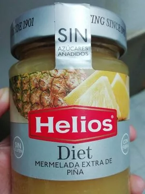 Mermelada extra de piña Diet Helios 280 g, code 8410095506820