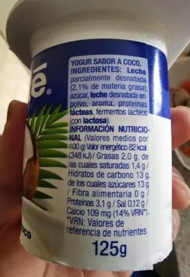 Yogur Nestle Sabor Coco 4x125GRS Nestlé , code 8410100059297