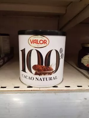 Cacao puro natural 100% VALOR 250 g, code 8410109115543