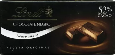 Chocolate negro suave 52% cacao Lindt 125 g, code 8410117000060