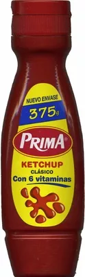 Ketchup PRIMA clásico Prima 375 g (neto), code 8410118026359