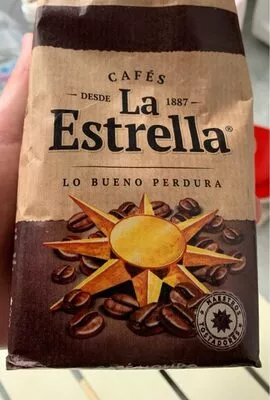 Café molido mezcla intenso mitad natural mitad La Estrella , code 8410121043626