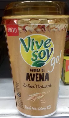 Bebida de avena Vivesoy, Vivesoy go! 200 ml, code 8410128002831