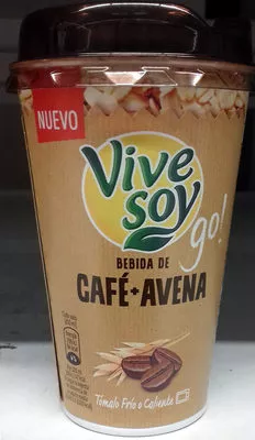 Bebida de café + avena Vivesoy, Vivesoy go! 200 ml, code 8410128175740