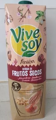 Fusión bebida de frutos secos (almendras,avellanas,nueces ViveSoy 1 l, code 8410128759438